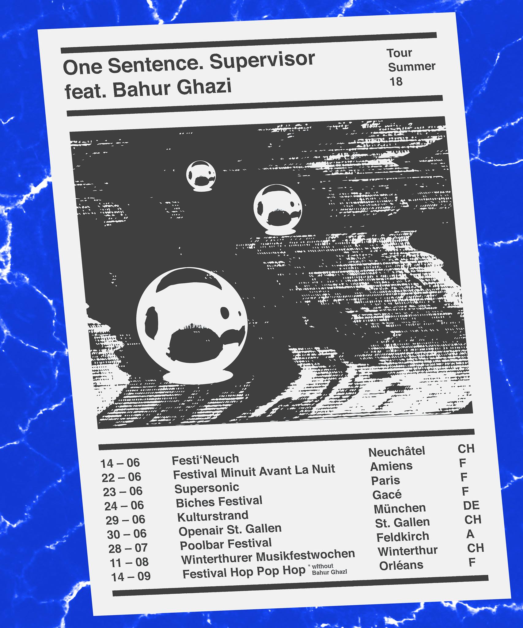 Tour Summer 2018